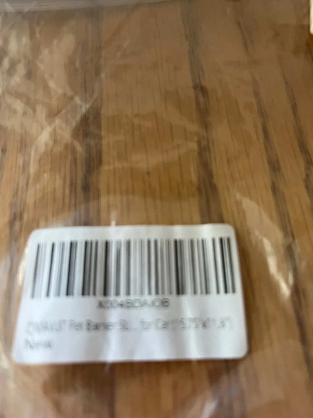 Black Car Pet Barrier Net 15.75 x 11.8 stretches to fit opening between seats